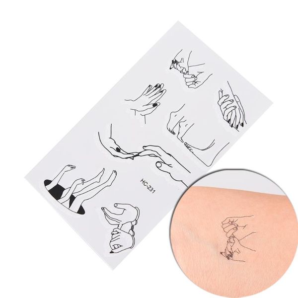 temporary tattoos 1 sheet tattoo sticker fake flash fingers toes body art waterproof 
temporary tattoos 1 sheet tattoo sticker fake flash fingers toes body art waterproof