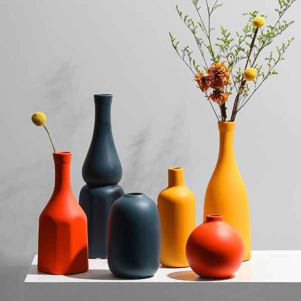 ins nordic ceramic morandi vase dried flower arrangement creative simple handicrafts living room dining table home decoration vases
ins nordic ceramic morandi vase dried flower arrangement creative simple handicrafts living room dining table home decoration vases