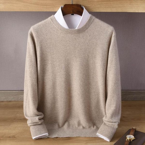 men's sweaters 100% pure wool sweater autumn/winter 2021 cashmere men o-neck pullover casual oversized knitted pull homme, White;black
men's sweaters 100% pure wool sweater autumn/winter 2021 cashmere men o-neck pullover casual oversized knitted pull homme, White;black