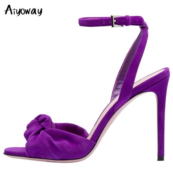 aiyoway women knotted pleated buckle strap stiletto sandals summer thin heel faux suede peep toe party shoes large size, Black
aiyoway women knotted pleated buckle strap stiletto sandals summer thin heel faux suede peep toe party shoes large size, Black