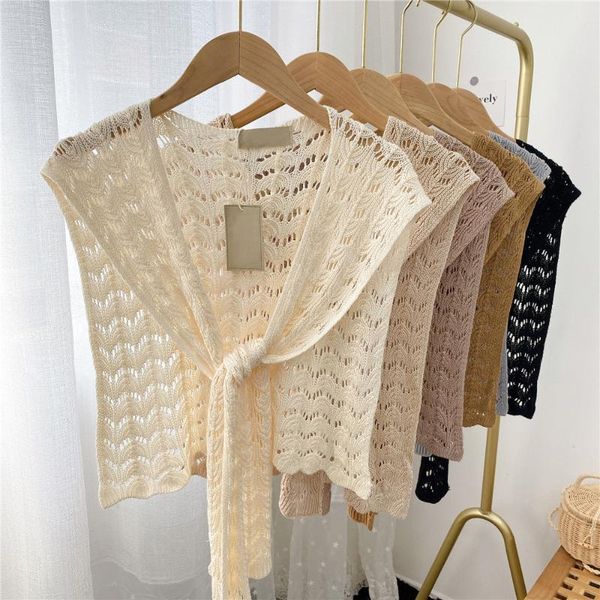bow ties women solid color knitted fake collars shawl female shirt detachable collar vintage sleeves false decorative small cape, Black;gray
bow ties women solid color knitted fake collars shawl female shirt detachable collar vintage sleeves false decorative small cape, Black;gray