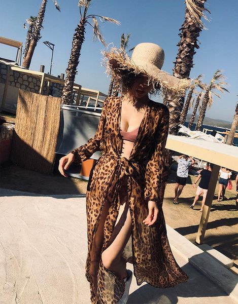 casual dresses women silk 100% leopard print long sleeve v neck cardigan dress with waist tie, Black;gray
casual dresses women silk 100% leopard print long sleeve v neck cardigan dress with waist tie, Black;gray