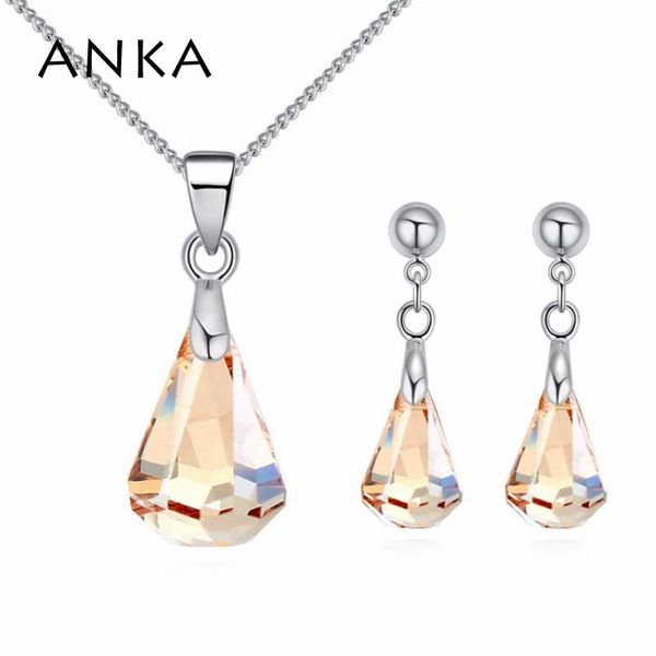 earrings & necklace anka brand eternal love pendant and jewellery sets women party gift with crystals from austria #124773, Silver
earrings & necklace anka brand eternal love pendant and jewellery sets women party gift with crystals from austria #124773, Silver
