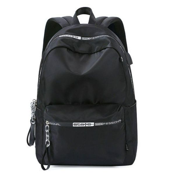 backpack nylon school travel bag daypack with usb charging port bookbag for teenager girls
backpack nylon school travel bag daypack with usb charging port bookbag for teenager girls