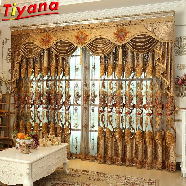 european-style chenille luxury embroidery curtains for living room semi-black hollow out curtain bedroom x-hm659#vt & drapes
european-style chenille luxury embroidery curtains for living room semi-black hollow out curtain bedroom x-hm659#vt & drapes