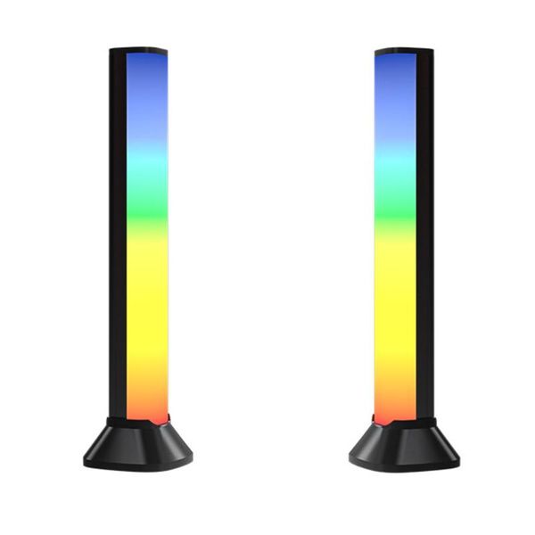 strips 2 sets sound control pickup rhythm light usb rechargeable app music ambient led strip rgb colorful tube lamp
strips 2 sets sound control pickup rhythm light usb rechargeable app music ambient led strip rgb colorful tube lamp