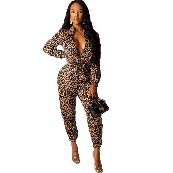 women's jumpsuits & rompers leopard print casual jumpsuit women 2021 bodycon long sleeve streetwear romper overall zipper elastic high, Black;white
women's jumpsuits & rompers leopard print casual jumpsuit women 2021 bodycon long sleeve streetwear romper overall zipper elastic high, Black;white