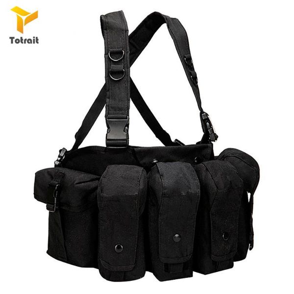 tactical cqc ak chest rig molle vest combat military army equipment 47 magazine pouch outdoor paintball hunting jackets, Camo;black
tactical cqc ak chest rig molle vest combat military army equipment 47 magazine pouch outdoor paintball hunting jackets, Camo;black