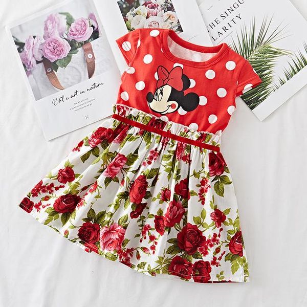 girl's dresses children's clothing 2021 fashion summer dress baby cotton cute flying sleeve small striped bow t-shirt female, Red;yellow
girl's dresses children's clothing 2021 fashion summer dress baby cotton cute flying sleeve small striped bow t-shirt female, Red;yellow