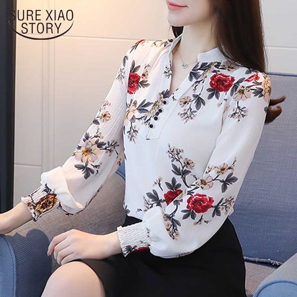 white elegant office lady floral print v neck long sleeve pullovers blouse autumn workwear women and blouses 6140 50 210528
white elegant office lady floral print v neck long sleeve pullovers blouse autumn workwear women and blouses 6140 50 210528