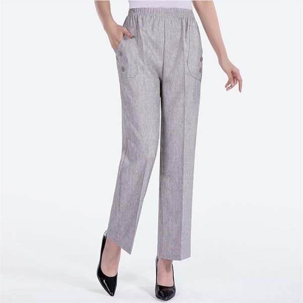 women's pants & capris plus size 5xl trousers summer elastic high waist middle-aged elderly casual cotton linen straight female, Black;white
women's pants & capris plus size 5xl trousers summer elastic high waist middle-aged elderly casual cotton linen straight female, Black;white