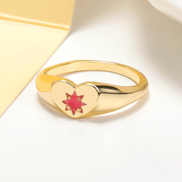 wedding rings fashion simple north star for women gold luminous quality cute elegant girls party's jewelry gift, Slivery;golden
wedding rings fashion simple north star for women gold luminous quality cute elegant girls party's jewelry gift, Slivery;golden