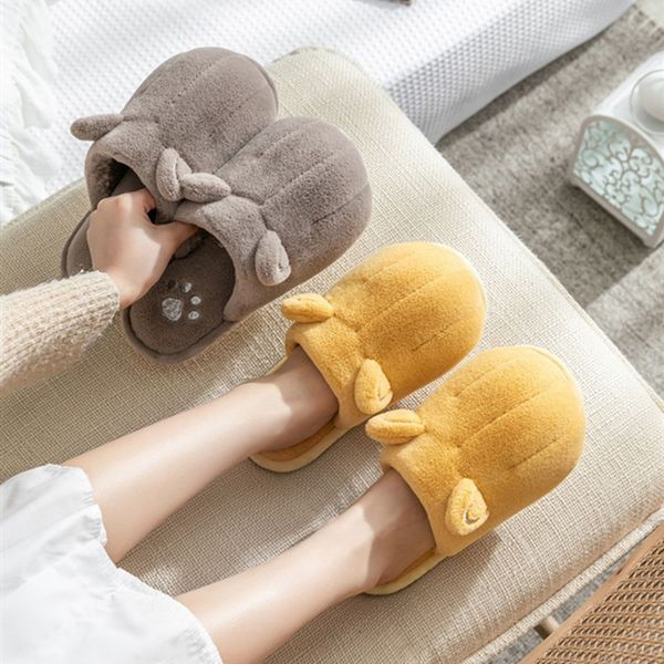 winter cotton slippers for women's home lovely plush warm cartoon shoes indoor anti-slip wear-resistant soft thick sole, Black
winter cotton slippers for women's home lovely plush warm cartoon shoes indoor anti-slip wear-resistant soft thick sole, Black