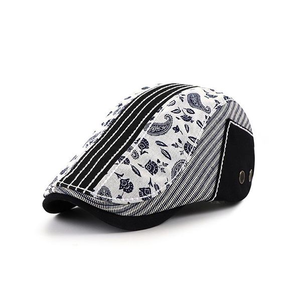berets peaked cap men's personality trend stitching sunshade beret ladies casual all-match patch fashion forward hat, Blue;gray
berets peaked cap men's personality trend stitching sunshade beret ladies casual all-match patch fashion forward hat, Blue;gray