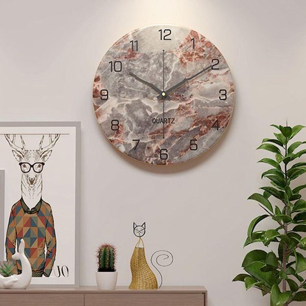 wall clocks nordic style marble pattern clock round silent metal fashionable simple home room decor design timer
wall clocks nordic style marble pattern clock round silent metal fashionable simple home room decor design timer