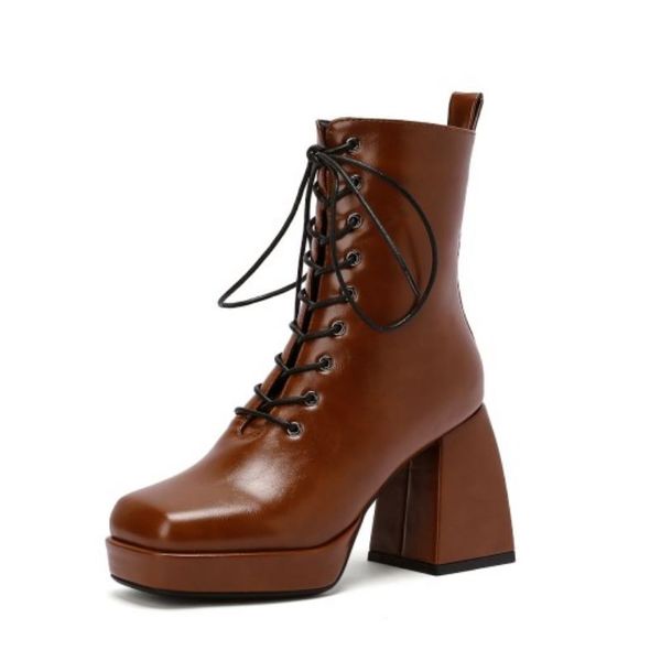 Ankle Boots For Women Shoes Thick High Heels Platform Cool Party Club Winter Short Boots Female Footwear Size 34-43, Black
Ankle Boots For Women Shoes Thick High Heels Platform Cool Party Club Winter Short Boots Female Footwear Size 34-43, Black