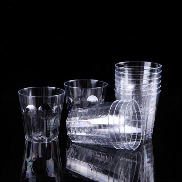 hip flasks octagonal disposable plastic cup 180ml hard ps kitchen supplies party 180pcs
hip flasks octagonal disposable plastic cup 180ml hard ps kitchen supplies party 180pcs