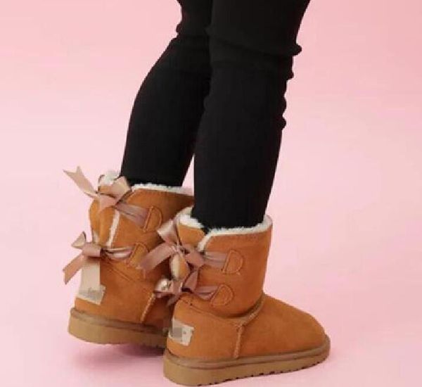 kids bailey 2 bows boots genuine leather toddlers children snow boots solid botas de nieve winter girls footwear boy kids boots eur21-35, Black;grey
kids bailey 2 bows boots genuine leather toddlers children snow boots solid botas de nieve winter girls footwear boy kids boots eur21-35, Black;grey