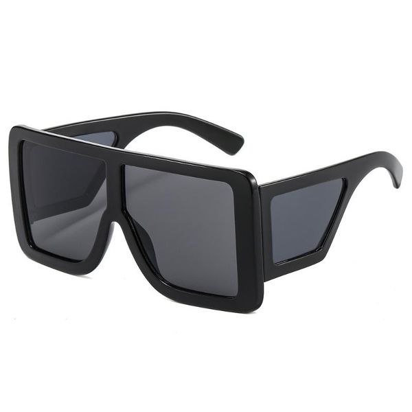 sunglasses square goggle one piece women glasses oversized gradient lens brand designer eyeglass feminino uv400, White;black
sunglasses square goggle one piece women glasses oversized gradient lens brand designer eyeglass feminino uv400, White;black