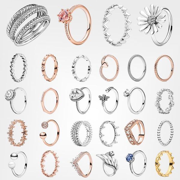 fashion 925 sterling silver rings sparkling daisy flower crown tiara heart women engagement wedding jewelry gift cluster, Golden;silver
fashion 925 sterling silver rings sparkling daisy flower crown tiara heart women engagement wedding jewelry gift cluster, Golden;silver