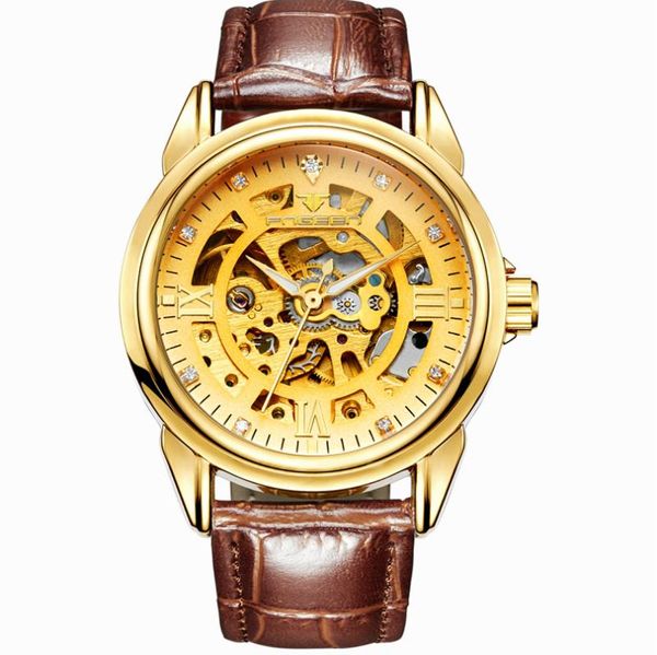 wristwatches hollow fully automatic night light mechanical watch men's belt waterproof business, Slivery;brown
wristwatches hollow fully automatic night light mechanical watch men's belt waterproof business, Slivery;brown