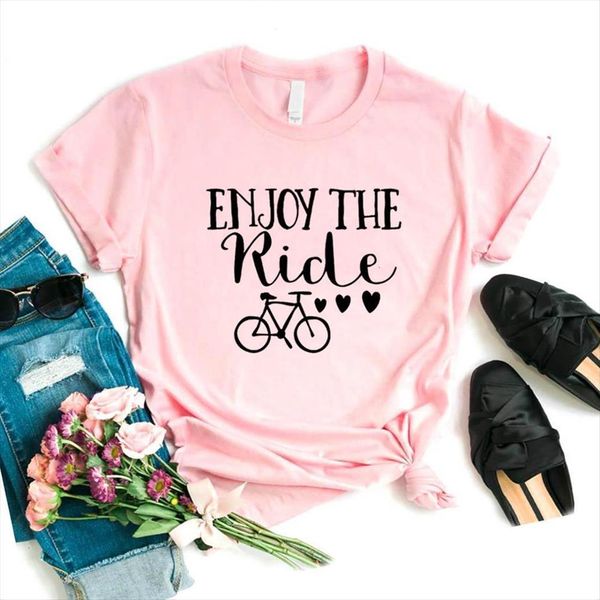 enjoy the ride bicycle womens t shirts print cotton casual funny for lady yong girl tee 6 color ship, White
enjoy the ride bicycle womens t shirts print cotton casual funny for lady yong girl tee 6 color ship, White