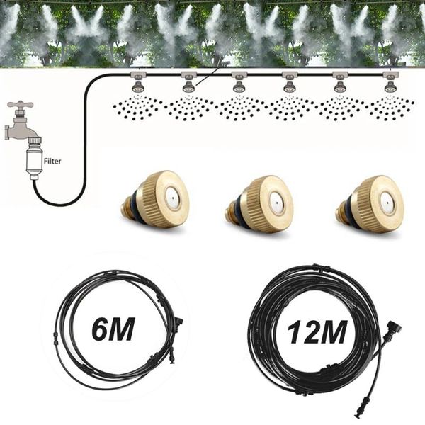 watering equipments fog mist system outdoor water spray sprayer cooling irrigation mister nebulizer sprinkler black 6m/12m
watering equipments fog mist system outdoor water spray sprayer cooling irrigation mister nebulizer sprinkler black 6m/12m
