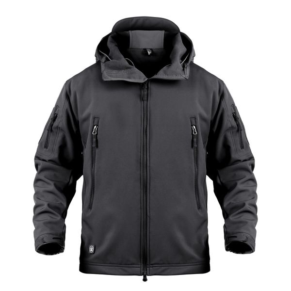 tactical shark skin soft shell jacket men military windproof waterproof army combat mens jackets hooded bomber coats male s-4xl, Black;brown
tactical shark skin soft shell jacket men military windproof waterproof army combat mens jackets hooded bomber coats male s-4xl, Black;brown