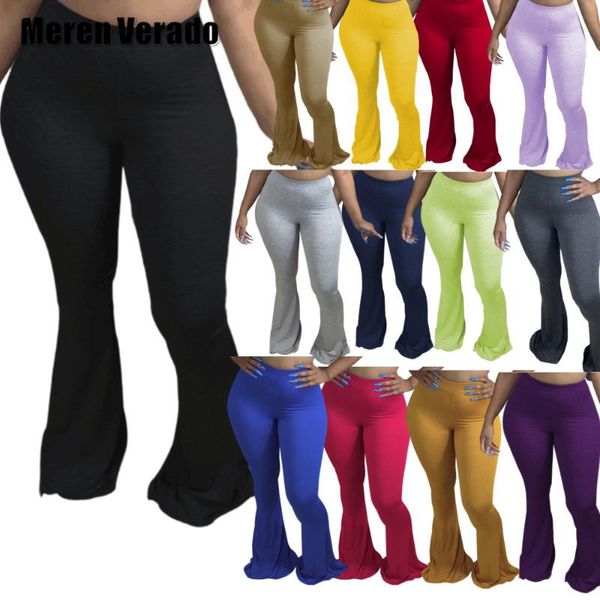 women's pants & capris meren verado women high waist bell bottom flare elastic classic long trousers draped jogger sweatpants plus size, Black;white
women's pants & capris meren verado women high waist bell bottom flare elastic classic long trousers draped jogger sweatpants plus size, Black;white