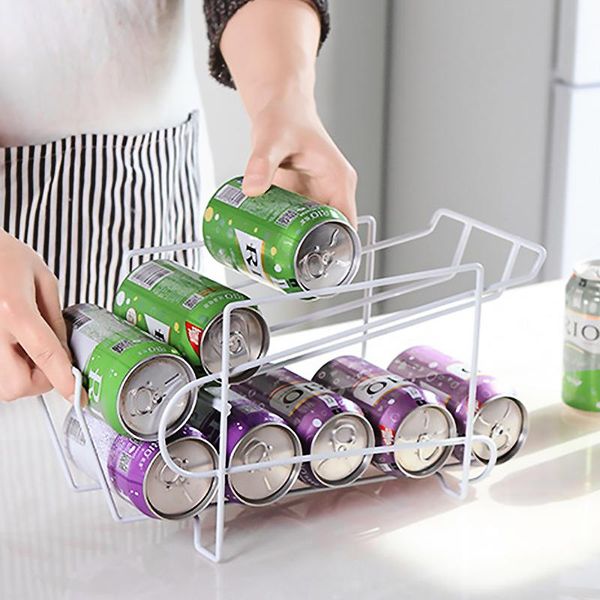 cans drinks in fridge bracket storage box container dispenser iron holder rack soda space-saving organizer bottle 2 kitchen & organization
cans drinks in fridge bracket storage box container dispenser iron holder rack soda space-saving organizer bottle 2 kitchen & organization