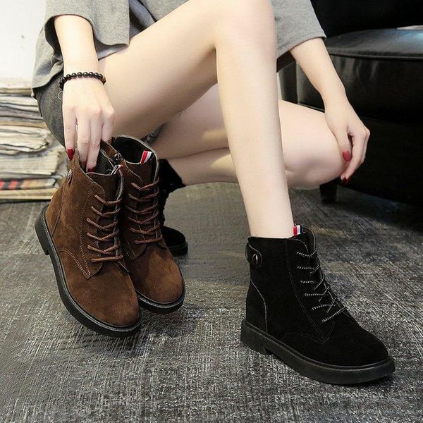women 2021 boots autumn winter ladies ankle heels shoes woman suede leather casual, Black
women 2021 boots autumn winter ladies ankle heels shoes woman suede leather casual, Black