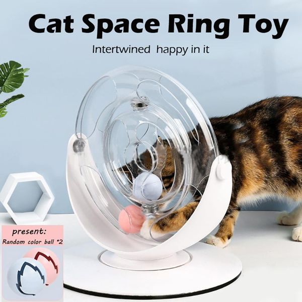 cat toys scratcher toy space ring turntable interactive play for kitten game puzzle automatic teaser pet ball funny
cat toys scratcher toy space ring turntable interactive play for kitten game puzzle automatic teaser pet ball funny
