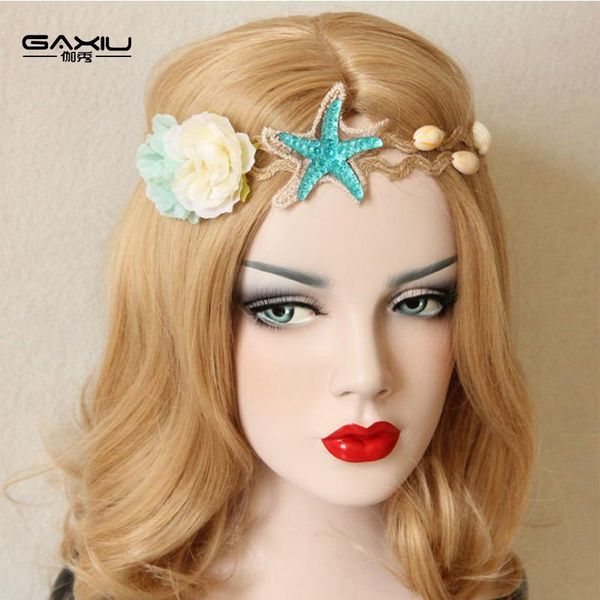 hair clips & barrettes beache vacations jewelry women headbands garlands nature shell starfish flower hairbands girls romantic elastic bands, Golden;silver
hair clips & barrettes beache vacations jewelry women headbands garlands nature shell starfish flower hairbands girls romantic elastic bands, Golden;silver