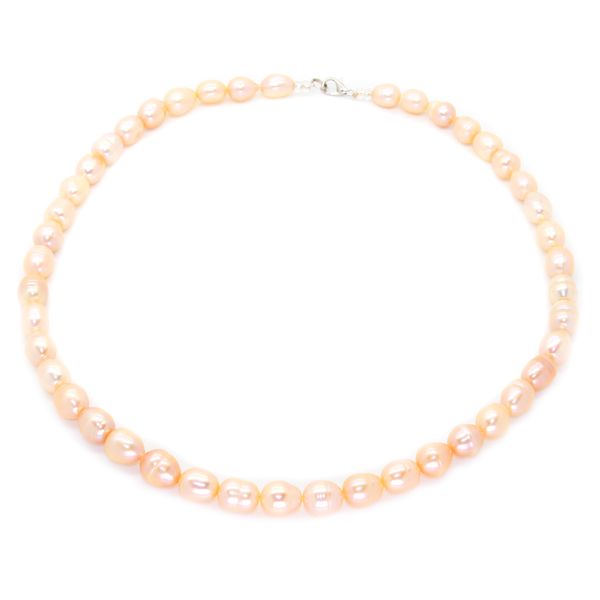 fashionable pearl jewelry freshwater pearl beaded necklace 11-12mm natural color pearl necklace, Silver
fashionable pearl jewelry freshwater pearl beaded necklace 11-12mm natural color pearl necklace, Silver