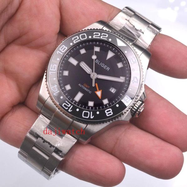 wristwatches 40 mm automatic mechanical men's watch sapphire crystal stainless steel bracelet luminous waterproof calendar gmt, Slivery;brown
wristwatches 40 mm automatic mechanical men's watch sapphire crystal stainless steel bracelet luminous waterproof calendar gmt, Slivery;brown