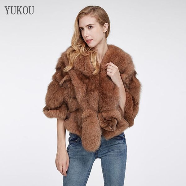leather women natural 100% coat winter fashion real half sleeveless jackets female big fox fur collar warm, Black
leather women natural 100% coat winter fashion real half sleeveless jackets female big fox fur collar warm, Black