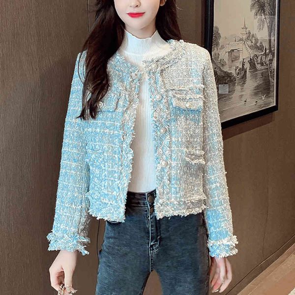 jackets autumn winter small fragrance woolen jacket short coat women tweed runway single breasted tassel long sleeve vintage outwear bmvi, Black;brown
jackets autumn winter small fragrance woolen jacket short coat women tweed runway single breasted tassel long sleeve vintage outwear bmvi, Black;brown