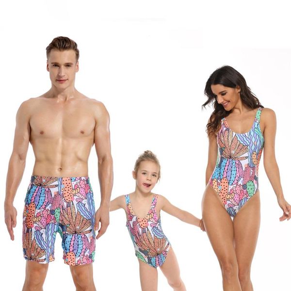 family matching outfits cactus printed mother daughter swimwear women girl bikini dress clothes father son swimming shorts, Blue
family matching outfits cactus printed mother daughter swimwear women girl bikini dress clothes father son swimming shorts, Blue