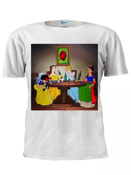 fairytale princesses funny cartoon t shirt trendy tee men women tee m794, White;black
fairytale princesses funny cartoon t shirt trendy tee men women tee m794, White;black