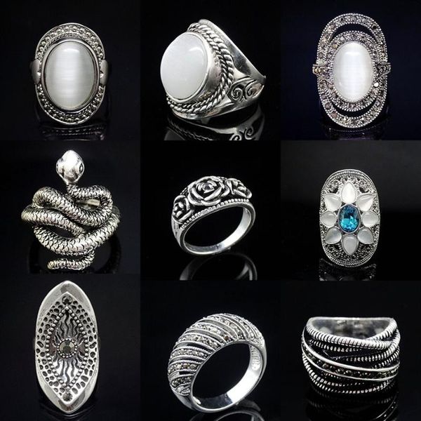cluster rings vintage luxury crystal ring for women exaggerated rhinestone retro cocktail party prom fashion jewelry white gold color, Golden;silver
cluster rings vintage luxury crystal ring for women exaggerated rhinestone retro cocktail party prom fashion jewelry white gold color, Golden;silver