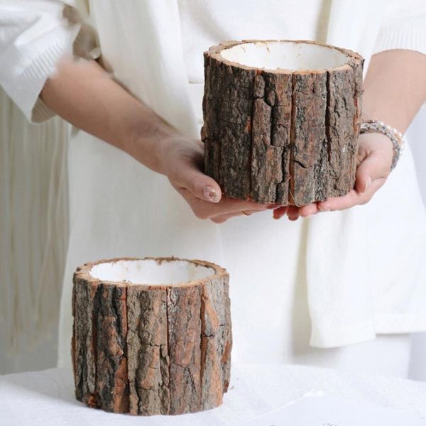 vases wooden plant pot vintage round table decorative style flowerpot fake tree bark succulent plants creative container
vases wooden plant pot vintage round table decorative style flowerpot fake tree bark succulent plants creative container