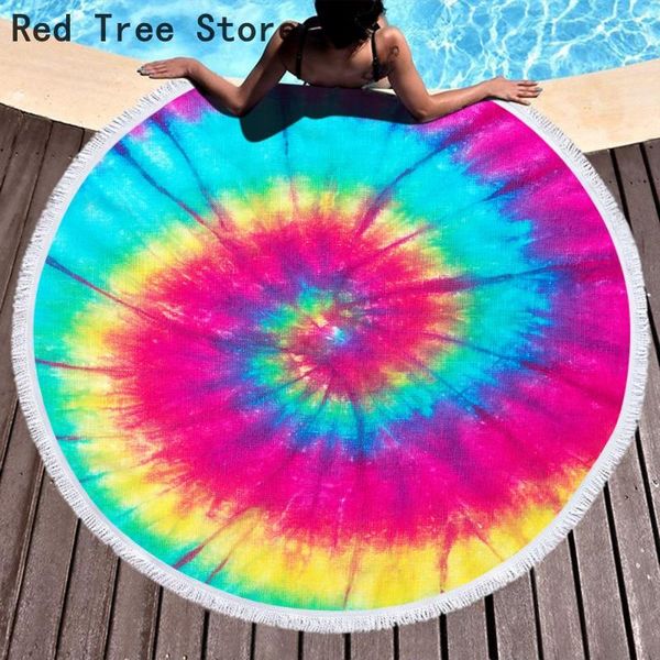 towel tie dye beach microfiber round blanket super absorbent quick dry rainbow printed towels with tassel vocation cover
towel tie dye beach microfiber round blanket super absorbent quick dry rainbow printed towels with tassel vocation cover