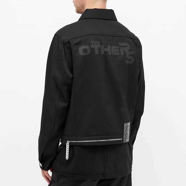 men's jackets independent / raf 120fw simons chain zipper printed high street short loose denim jacket for men and women, Black;brown
men's jackets independent / raf 120fw simons chain zipper printed high street short loose denim jacket for men and women, Black;brown