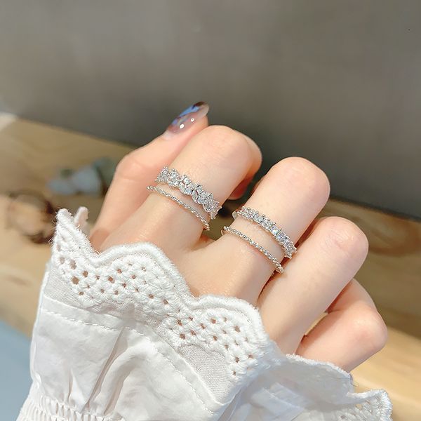adjustable index finger zircon women's mouth fashion personality inschao net red japanese and korean ring, Silver
adjustable index finger zircon women's mouth fashion personality inschao net red japanese and korean ring, Silver
