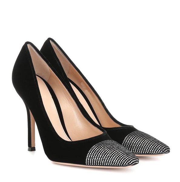 dress shoes kmeioo classic black pumps pointed toe high heels office lady career rhinestone thin shallow stiletto slip-on
dress shoes kmeioo classic black pumps pointed toe high heels office lady career rhinestone thin shallow stiletto slip-on