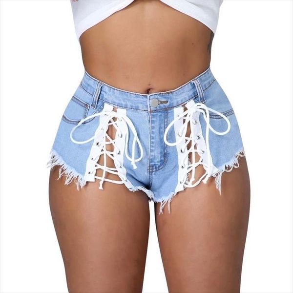 bandage micro fringed women shorts hollow out denim summer ripped edge club female skinny short jean plus size y2k, White;black
bandage micro fringed women shorts hollow out denim summer ripped edge club female skinny short jean plus size y2k, White;black