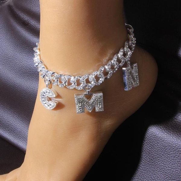 anklets wholesale small jewelry cuban chain diy name anklet crystal zircon 26 letters suitable for women's bracelet, Red;blue
anklets wholesale small jewelry cuban chain diy name anklet crystal zircon 26 letters suitable for women's bracelet, Red;blue