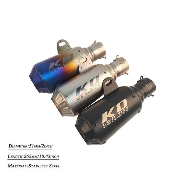 motorcycle exhaust system for cutting 38-51mm muffler pipe with removable db killer refit stainless steel tail silp on
motorcycle exhaust system for cutting 38-51mm muffler pipe with removable db killer refit stainless steel tail silp on