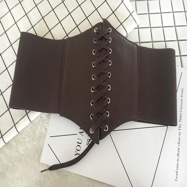 belts 2021 high-end fashion corset wide pu leather slimming body women elastic high waist belt ceinture femme ultra-wide girdle, Black;brown
belts 2021 high-end fashion corset wide pu leather slimming body women elastic high waist belt ceinture femme ultra-wide girdle, Black;brown