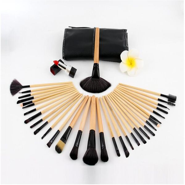 makeup brush set, 24 pcs profesional wooden synthetic cosmetics brushes kit with leather case, foundation eyeliner blending concealer eyesha
makeup brush set, 24 pcs profesional wooden synthetic cosmetics brushes kit with leather case, foundation eyeliner blending concealer eyesha